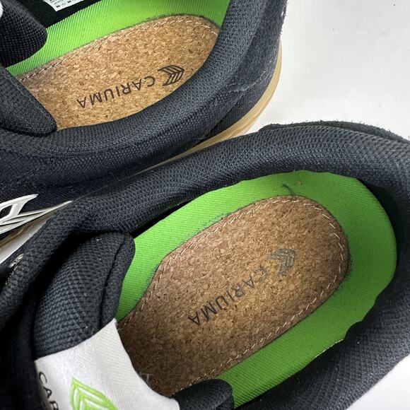 Cariuma Naioca Pro Black Suede Canvas Skate Shoes Lace Up Sneaker Size 8.5 EU 41 - Picture 9 of 10